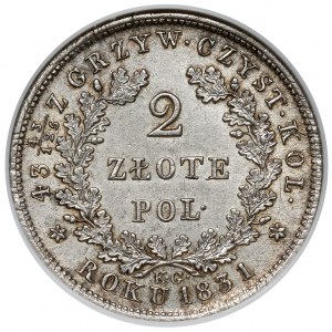 Novemberaufstand, 2 Zloty 1831 KG