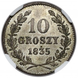 Free City of Krakow, 10 pennies 1835