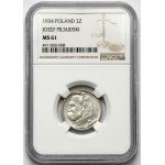 Piłsudski 2 Zloty 1934