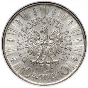 Pilsudski 10 zloty 1935