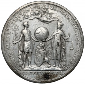 Francie, medaile 1807 - Paix de Tilst