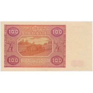 100 zloty 1946 - small letter