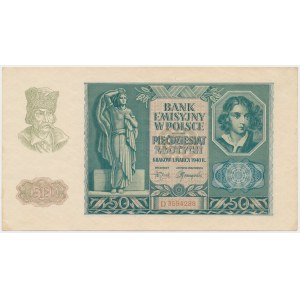 50 złotych 1940 - D