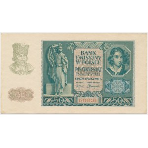 50 Zloty 1940 - D