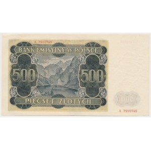 500 złotych 1940 - A