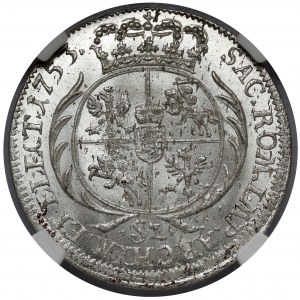 Augustus III Saxon, Leipzig Sixth of July 1753 - Sz - BEAUTIFUL