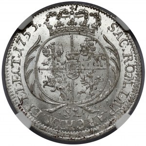 Augustus III Saský, Lipsko Šestý řád 1753 - Sz - KRÁSNÝ