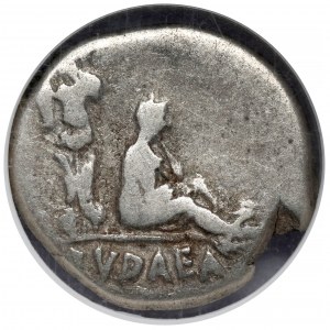 Vespasian (69-79 n. Chr.) Denarius, Rom - IVDAEA