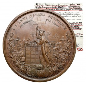 Medal, Poległym manifestantom-patriotom 1861 - EFEKTOWNY