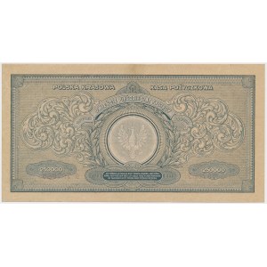 250 000 mkp 1923 - CL - široké číslovanie