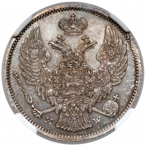 30 kopecks = 2 zlotys 1834, Warsaw - THE HIGHEST