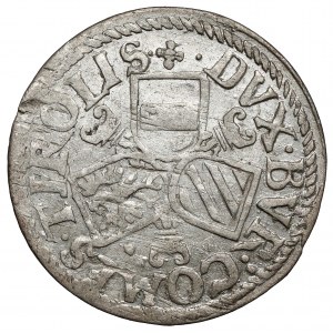 Austria, Ferdinand II (1619-1637), 3 Tyrol krajcars no date
