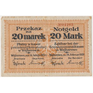 Wejherowo, 20 marks 1920