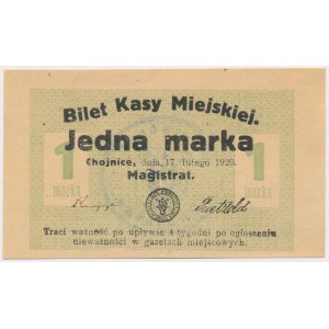 Chojnice, 1. března 1920