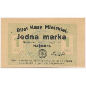 Chojnice, 1 marka 1920