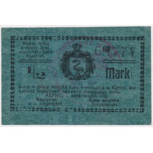 Kepno, 1/2 mark 1920