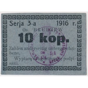 Brudzew, 10 kopecks 1916 Ser. 3-a