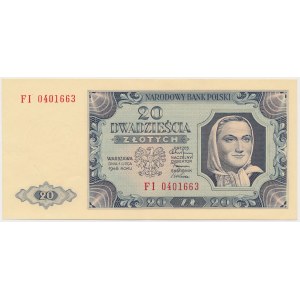 20 gold 1948 - FI - ex. Lucow
