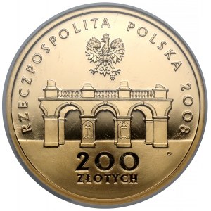 200 zlotých 2008 90. výročí obnovení nezávislosti