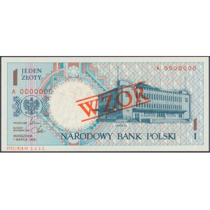 Polish Cities, 1 zloty 1990 - MODEL - No.0435