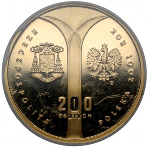 200 zloty 2001 Cardinal Stefan Wyszynski