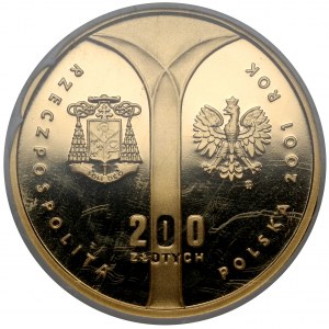 200 złotych 2001 Kardynał Stefan Wyszyński