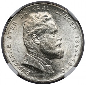Rakúsko, 2 šilingy 1935 - Karl Lueger