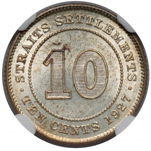 Malajzia, 10 centov 1927