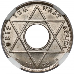 British West Africa, 1/10 penny 1933