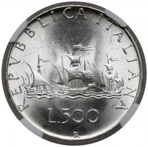 Włochy, 500 lir 1966