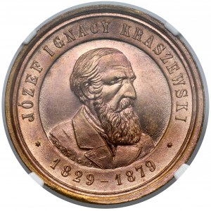 Medal, Józef Ignacy Kraszewski 1879