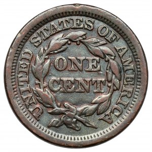 USA, Cent 1853 - rzadki
