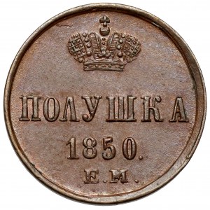 Russia, Nicholas I, Polushka 1850