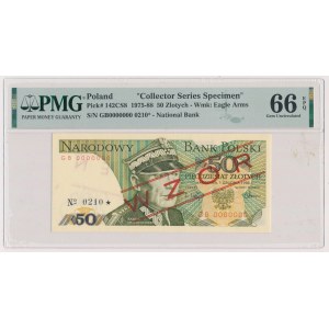 50 zł 1988 - WZÓR - GB 0000000 - No.0210