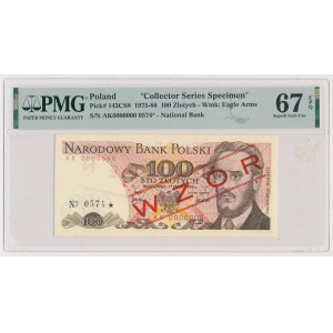 100 zlotých 1976 - MODEL - AK 0000000 - č. 0574