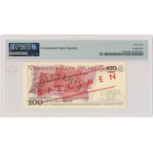 100 zloty 1979 - MODEL - EU 0000000 - No.2799
