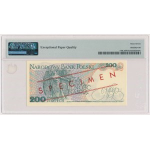 200 zloty 1986 - MODEL - CR 0000000 - No.0801