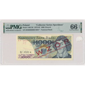 1,000 zl 1979 - MODEL - BM 0000000 - No.0801