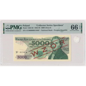5,000 zl 1986 - MODEL - AY 0000000 - No.0486