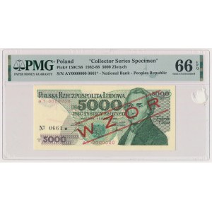 5,000 zl 1986 - MODEL - AY 0000000 - No.0661