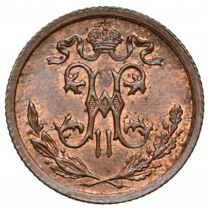 Rosja, Mikołaj II, 1/2 kopiejki 1909