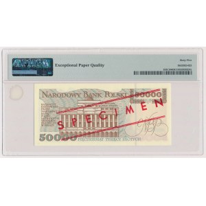 50 000 PLN 1993 - MODEL - A 0000000 - č. 0312