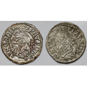 Maďarsko, Ladislav II Jagellonský, denáry 1505-1506 - sada (2ks)