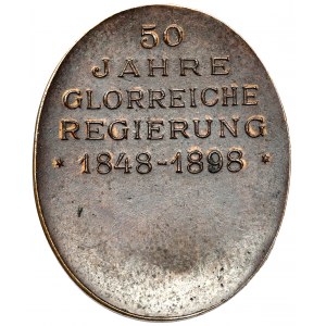 Austria, Franz Joseph I, Medal 1898 - 50 Jahre Glorreiche Regierung