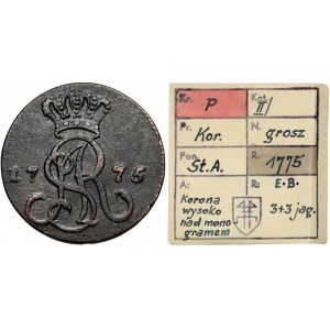 Poniatowski, Penny 1775 EB - ex. Kalkowski