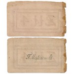 4 Zloty 1794 - (1)(M) - zerlegte Vorderseite und Rückseite