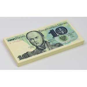 PAKIET 10 złotych 1982 - R (100szt)