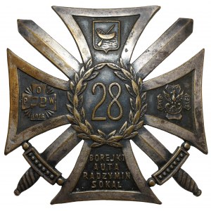 Odznak 28. střeleckého pluku Kaniowského [1566].
