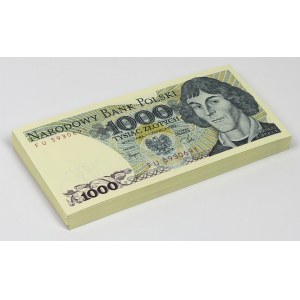 PAKIET 1.000 złotych 1982 - FU (100szt)