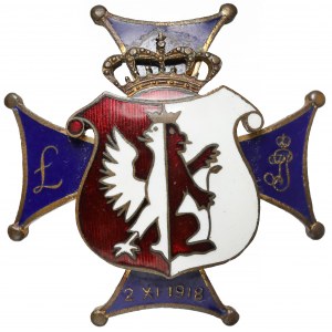 Badge, 37th Leczyca Infantry Regiment - rare sample variety
